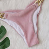 Bikini brasileño con cadena dorada - Bañador - atrevido, autopostr_twitter_57272, bañador, bañadores, bikini, metalico, Mujer, sexy, swimwear - 365Briefs -