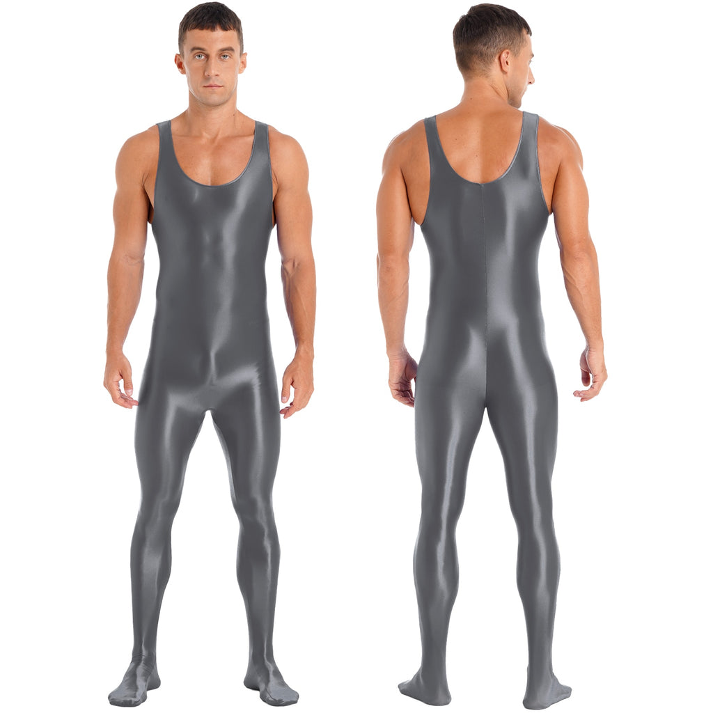 Mallas cuerpo entero tirantes con pie - Mallas - atrevido, brillante, comfort, cosplay, cómodo, gym, Hombre, lycra, sexy - 365Briefs -