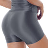 Mallas cortas lycra brillante