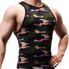 Camiseta hombre militar red tirantes