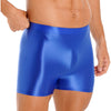 Pantalones cortos hombre lycra brillante