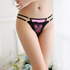 Tanga doble encaje y saten - Tanga - atrevido, encaje, Mujer, seda, tanga, tradicional - 365Briefs -