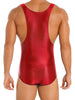 Body hombre lycra brillante