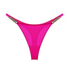 Tanga seda con cadena dorada - Tanga - atrevido, metalico, Mujer, seda, tanga, tradicional - 365Briefs -