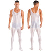 Mallas de cuerpo entero con tirantes - Mallas - atrevido, body, brillante, gym, Hombre, lycra, medias, sexy - 365Briefs -