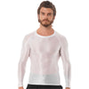 Camiseta hombre manga larga lycra brillante