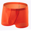 Boxer hombre red transparente con bolsa frontal