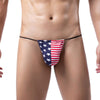 Microtanga hilo USA - Microtanga - atrevido, bandera, Hombre, microtanga, sexy, tanga - 365Briefs -