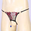 Tanga abierto unisex encaje con cadenita - Tanga - abierto, atrevido, autopostr_twitter_57272, encaje, Hombre, metalico, Mujer, sexy, tanga - 365Briefs -