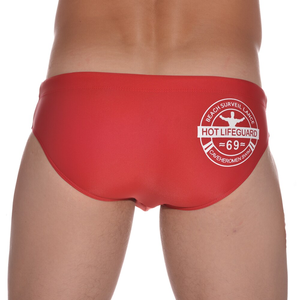 Bañador Hot Lifeguard con relleno frontal - Bañador - atrevido, bañador, bulge, gym, Hombre, lycra, swimwear, tradicional - 365Briefs -