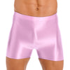 Pantalones cortos hombre lycra brillante