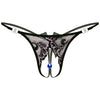 Tanga abierto unisex encaje con cadenita - Tanga - abierto, atrevido, autopostr_twitter_57272, encaje, Hombre, metalico, Mujer, sexy, tanga - 365Briefs -