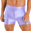 Pantalones cortos hombre lycra brillante