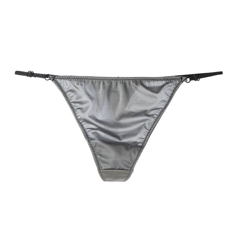 Tanga satinado ajustable - Tanga - Mujer, seda, tanga, tradicional - 365Briefs -