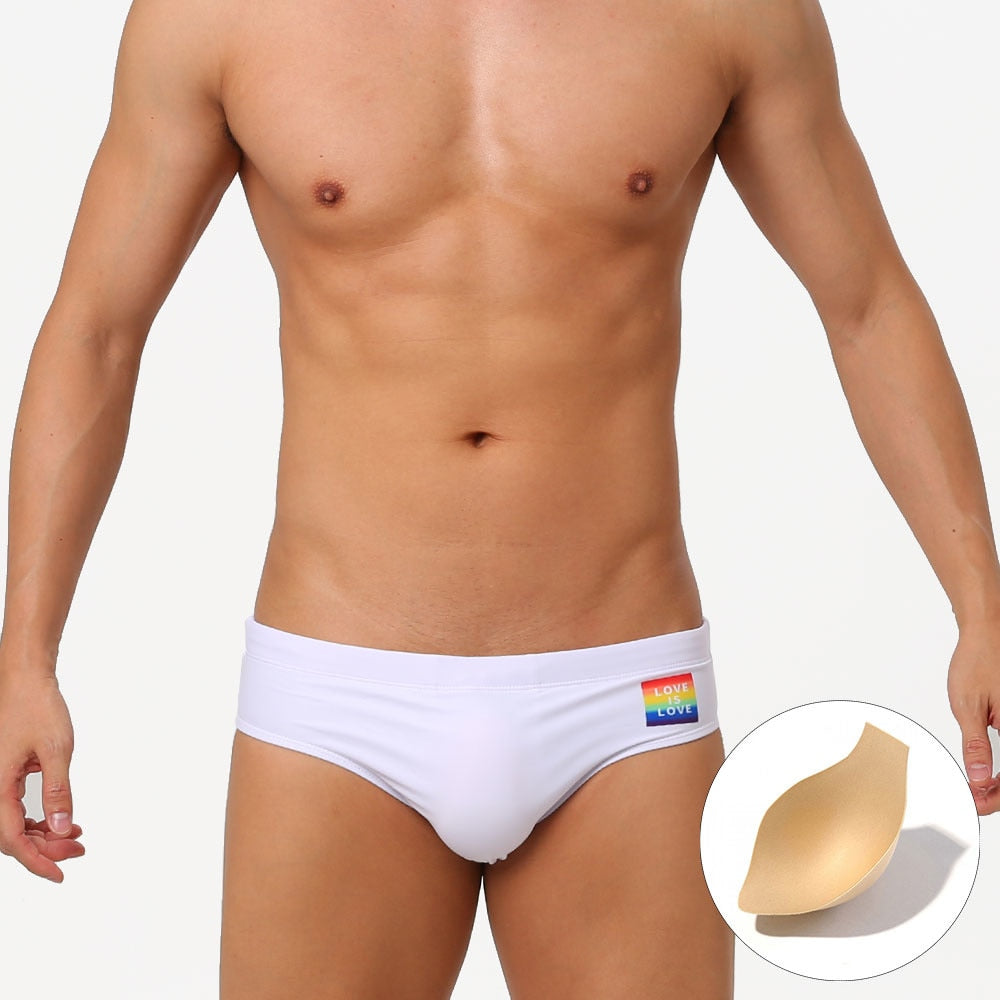 Bañador hombre love is love