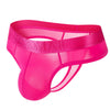 Tanga ancho transparente seda con bolsa frontal - Tanga - atrevido, bulge, comfort, cómodo, Hombre, seda, tanga, tradicional - 365Briefs -