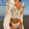 Conjunto corpiño y tanga encaje - Conjunto - atrevido, conjunto, corpiño, encaje, Mujer, sexy, tanga - 365Briefs -