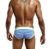 Slip hombre rayas algodon