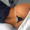 Tanga satén con encaje - Tanga - atrevido, autopostr_twitter_57272, comfort, encaje, Mujer, tanga, tradicional - 365Briefs -
