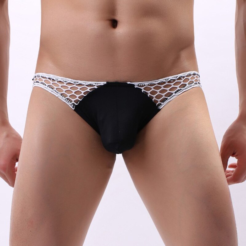 Slip lycra con red lateral y bolsa frontal - Slip - atrevido, bulge, comfort, cómodo, Hombre, lycra, red, tradicional - 365Briefs -