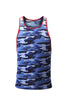 Camiseta hombre militar red tirantes