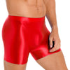 Pantalones cortos hombre lycra brillante