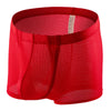 Boxer hombre red transparente con bolsa frontal