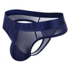 Tanga ancho transparente seda con bolsa frontal - Tanga - atrevido, bulge, comfort, cómodo, Hombre, seda, tanga, tradicional - 365Briefs -