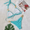 Bikini brasileño con cadena dorada - Bañador - atrevido, autopostr_twitter_57272, bañador, bañadores, bikini, metalico, Mujer, sexy, swimwear - 365Briefs -