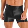 Pantalones cortos hombre lycra brillante
