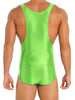 Body hombre lycra brillante