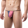 Microtanga hilo USA - Microtanga - atrevido, bandera, Hombre, microtanga, sexy, tanga - 365Briefs -