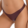 Bañador tanga de piel
