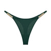 Tanga seda con cadena dorada - Tanga - atrevido, metalico, Mujer, seda, tanga, tradicional - 365Briefs -