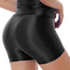 Mallas cortas lycra brillante