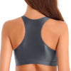 Glänzender Lycra-Sport-BH