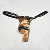 Tanga hombre militar lycra cintura fina