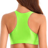 Glänzender Lycra-Sport-BH