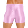 Pantalones cortos hombre lycra brillante