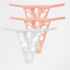 Pack 3 tangas encaje - Tanga - atrevido, encaje, Mujer, tanga, tradicional - 365Briefs -