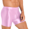 Pantalones cortos hombre lycra brillante