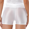 Mallas cortas lycra brillante