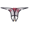 Tanga abierto unisex encaje con cadenita - Tanga - abierto, atrevido, autopostr_twitter_57272, encaje, Hombre, metalico, Mujer, sexy, tanga - 365Briefs -