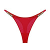 Tanga seda con cadena dorada - Tanga - atrevido, metalico, Mujer, seda, tanga, tradicional - 365Briefs -