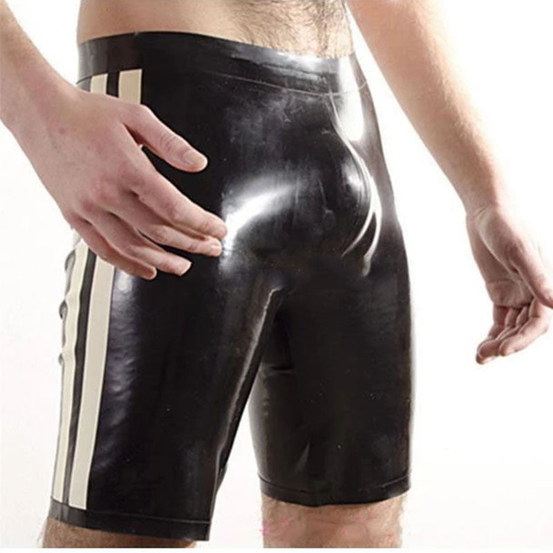 Boxer largo latex con bolsa frontal - Boxer - boxer, bulge, Hombre, latex, xxx - 365Briefs -