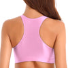 Glänzender Lycra-Sport-BH