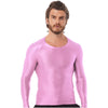 Camiseta hombre manga larga lycra brillante