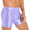 Pantalones cortos hombre lycra brillante