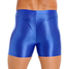 Pantalones cortos hombre lycra brillante