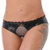 Bragas latex con encaje abiertas - Slip - abierto, autopostr_pinterest_48604, brasileño, encaje, latex, Mujer, sexy, xxx - 365Briefs -